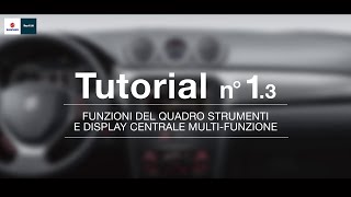 Suzuki Vitara - Tutorial - Quadro strumenti e Display multifunzione 1