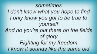 Stiff Little Fingers - Be True To Yourself Lyrics