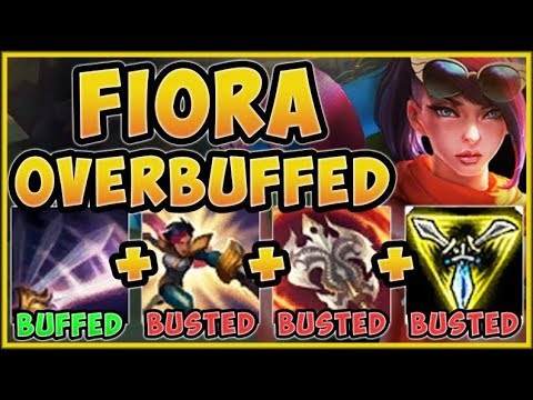 WTF! RIOT 100% WENT TOO FAR WITH FIORA E BUFF! FIORA SEASON 9 TOP GAMEPLAY! - League of legends