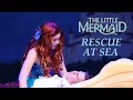 The Little Mermaid Rescue At Sea Live Musical Performance