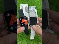 T800 Ultra vs N8 Ultra Series 8 Smart watch Review | T800 Ultra Smart Watch Unboxing | Apple Logo