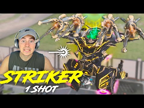 This Build Has Been RUINING Me... Striker Ue Ao Ming 1 Shots Full Indra Titans | War Robots