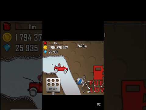 INSANE FUEL SAVE WITH HILL CLIMBER!#hillclimbracing #hcr1 #hcr