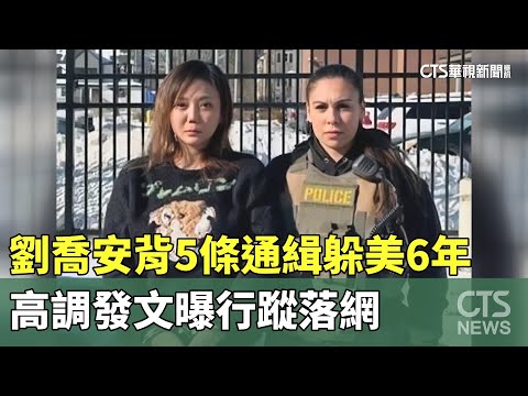 劉喬安背5條通緝躲美6年　高調發文曝行蹤落網