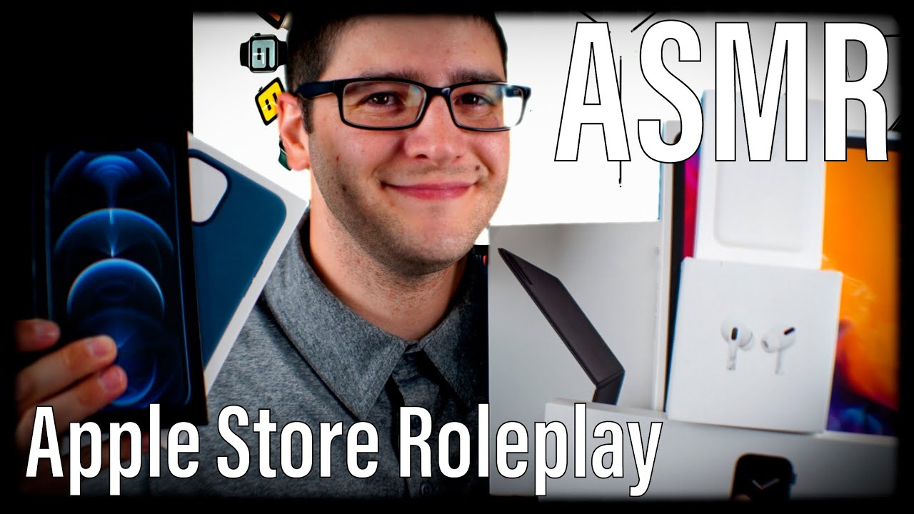 [ASMR] Apple Store Salesman Roleplay (iPhone 12 Pro Max & many more) ⌚️📱💻