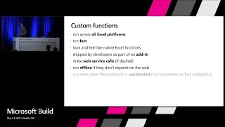 Smarter data analysis with JavaScript and Azure ML functions in Excel : Build 2018