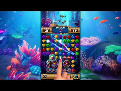 Jewel of Deep Sea - Pop & Blast Match 3 Puzzle Game (V16_Diver_15s) #games #gameplay #puzzle #game