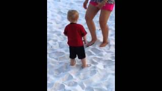 Peace, love and sandy feet