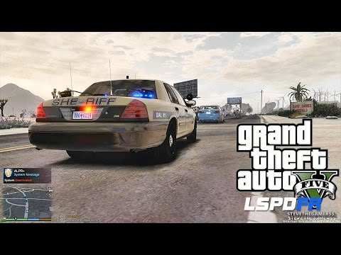 GTA 5 LSPDFR 0.3.1 - EPiSODE 145 - LET'S BE COPS - SHERIFF PATROL (GTA 5 PC POLICE MODS)