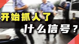开始抓人了，什么信号？