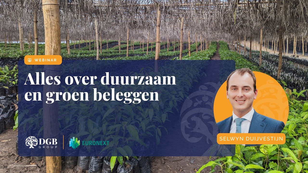 Alles over duurzaam en groen beleggen