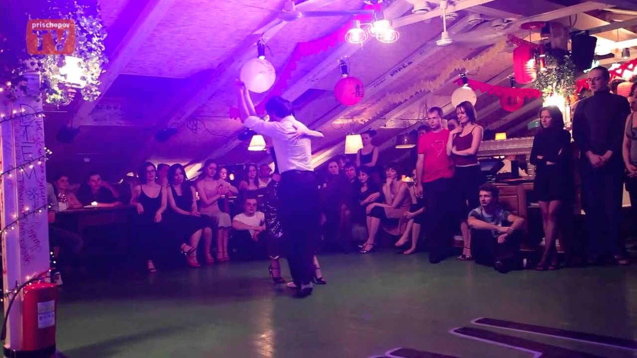 Alexander Ignatov & Kseniya Chichaeva,  Russia, Moscow, Milonga "Na Cherdake" 14.03.2011 (3)