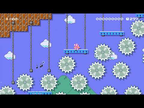 Platform Game 4 / リフト乗り継ぎゲーム 4 by どせいさん_ - Super Mario Maker 2 - No Commentary 1ca