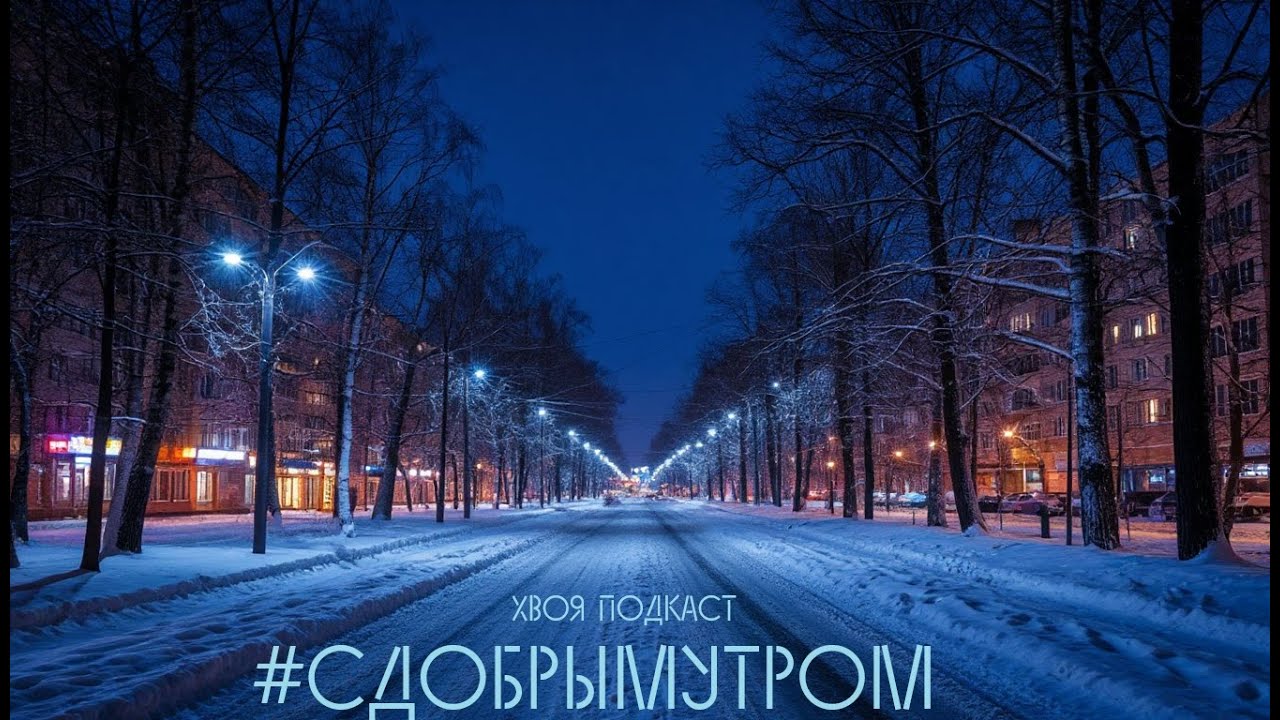 🌲 *20 #СДОБРЫМУТРОМ | первый рабочий понедельник 2026 | Dергать! - жизнь | ХВОЯ ПОД