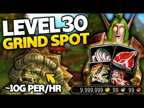 Hardcore Gold BEST Grinding Location Level 30