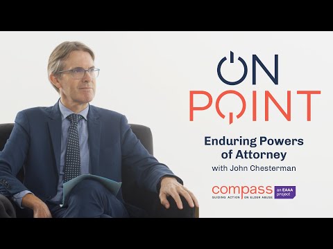 Watch — Interview: Enduring Powers of Attorney with John Chesterman, Queensland Public Advocate