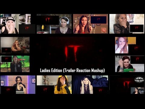 Ladies Edition: IT - Official Teaser Trailer (Reaction Mashup)