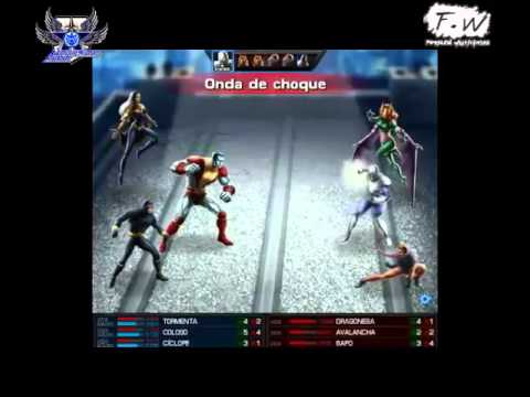 JMA Batalla heroica 2 4 4 Coloso, tormenta y ciclope