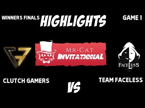 Clutch Gamers vs Faceless  GAME 1 Mr. Cat Invitational Season 2 Highlights