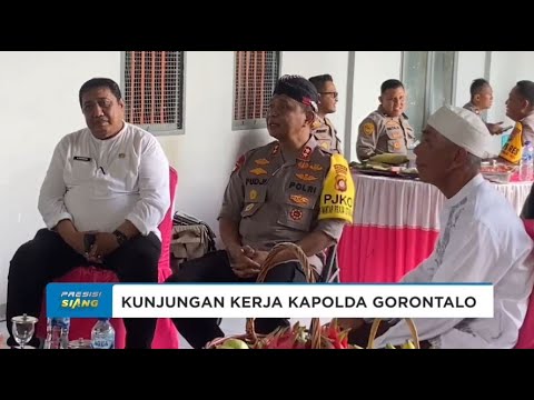 KUNJUNGAN KERJA KAPOLDA GORONTALO DI POLSEK ASPARAGA
