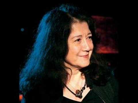 Martha Argerich plays Bach toccata in C Minor BWV 911 PART 2