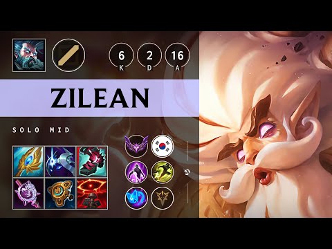 Zilean Mid vs Zoe - KR Master Patch 25.19