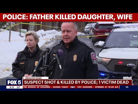 Police: Father killed daughter, wife before shot, killed by officer