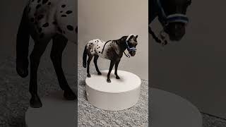 Ohlávka pro koně typu Schleich - černá