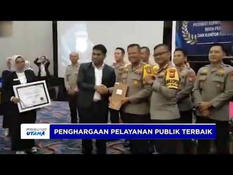 POLRESTA TIDORE TERIMA PENGHARGAAN OMBUDSMAN