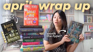 I read 13 books in April... let's talk about it | READING WRAP UP 📚