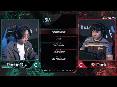 [2021 GSL S1] Code A Day3 Match2 PartinG vs Dark