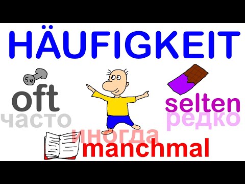 Häufigkeitsadverbien - Russisch in Eselsbrücken