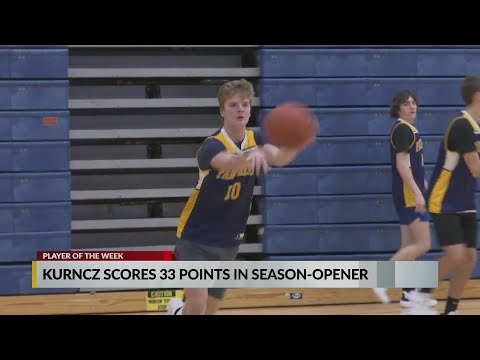 12-8-21 BRYCE KURNCZ PLAYER OF THE WEEK