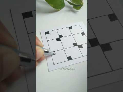 Draw with me🖌 / zentangle pattern😮 #shorts #art #drawwithme #trending #ytshorts #mandalaart