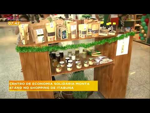 Matéria TV Cabrália - Vendas de fim de ano no Cesol Litoral Sul