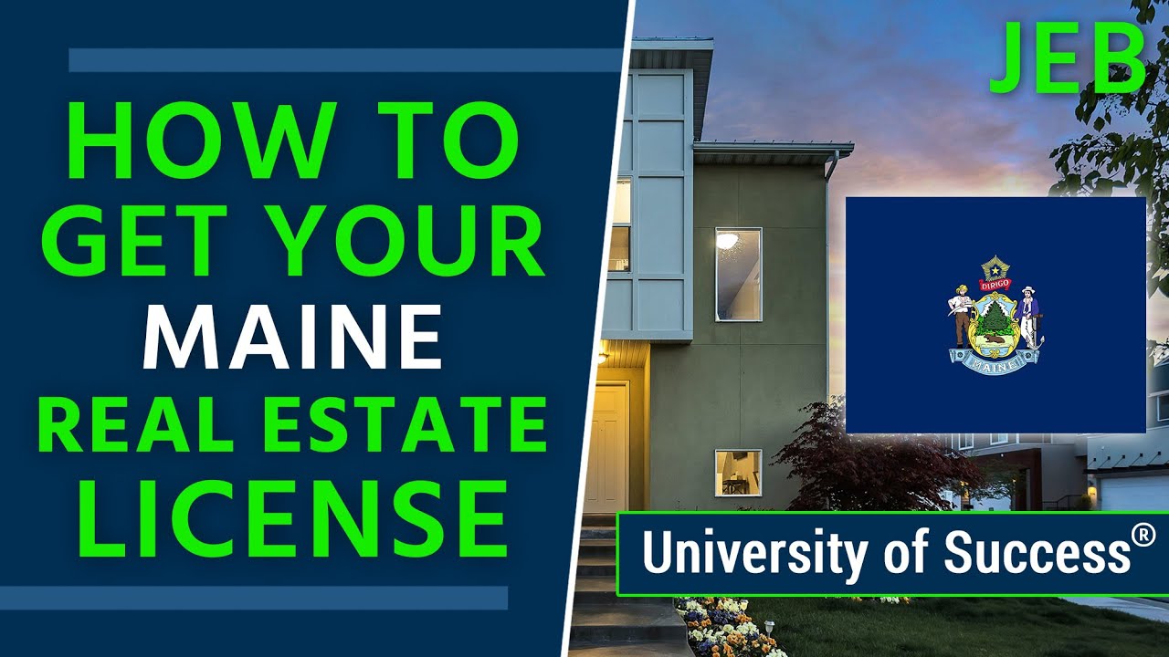 Maine Real Estate Classes — University of Success