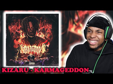 FIRST TIME REACTING TO KIZARU KARMAGEDDON FULL ALBUM || SO MANY STYLES (RUSSIAN RAP)