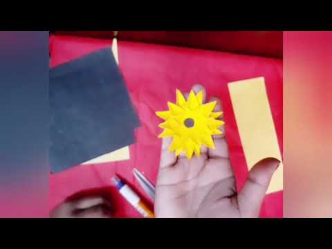 #paperflower #papercraft #Paperart #flowermaking Paperflower,flower making with paper for decoration