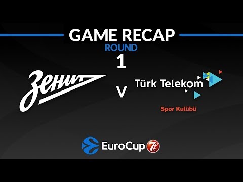 Highlights: Zenit St Petersburg - Turk Telekom Ankara