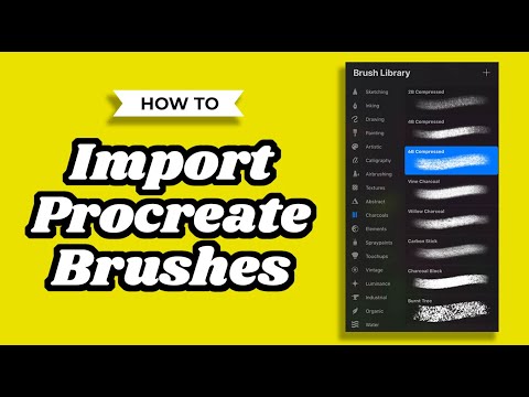 How to Install Procreate Brushes