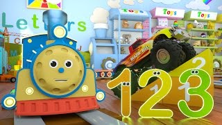 Learn Numbers with Max the Train &amp; Bill the Monster Truck – TOYS (Numbers and Toys)