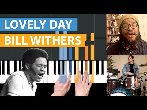 Lovely Day - Bill Withers piano tutorial