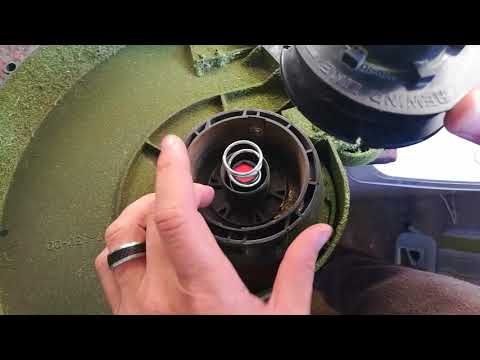 How to replace the gut/line on your edge trimmer or weed eater