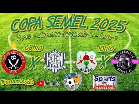 Ao Vivo - Complexo Mary Dota x Geisel | Independência x Mulakadinha JR- Copa Semel 2025