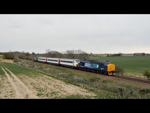 DRS 37419 struggles up grade past Coxhill Bridge - 2P33