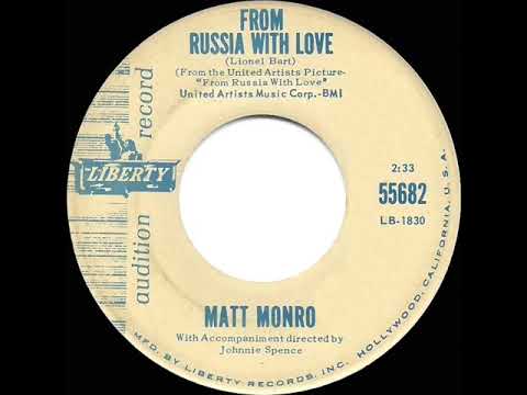 1963 Matt Monro - From Russia With Love