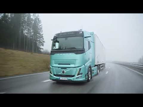 Volvo Trucks – The Volvo FH Aero Electric with e-axle – Up 600 km and superfast charging