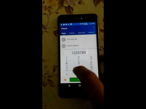 faulty screen of Bluboo picasso