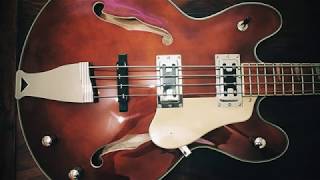 Video thumbnail for Harley Benton - HB60 WB - Semi Hollowbody Bass - Audio Example by Chrr Z