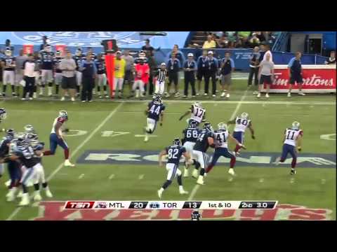 CFL Recap: Montreal 36, Toronto 23 - August 4, 2011